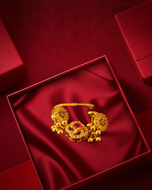 “Traditional Golden Maharashtrian Nath”